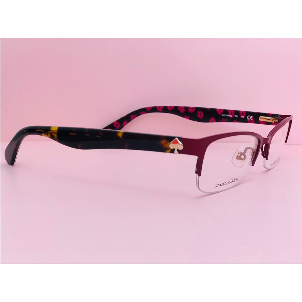Kate Spade Matte Burgundy Alexanne 7BL